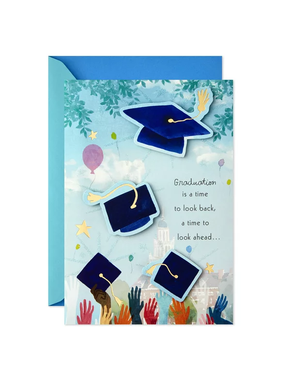Hallmark Paper Wonder Pop Up Graduation Card (A Time to Celebrate)