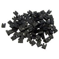 Cable Wholesale Computer Jumper For Hard Drive, CD/DVD Drive, Motherboard and/or Expansion Card Jumper blocks, 100 Piece, 2.54mm