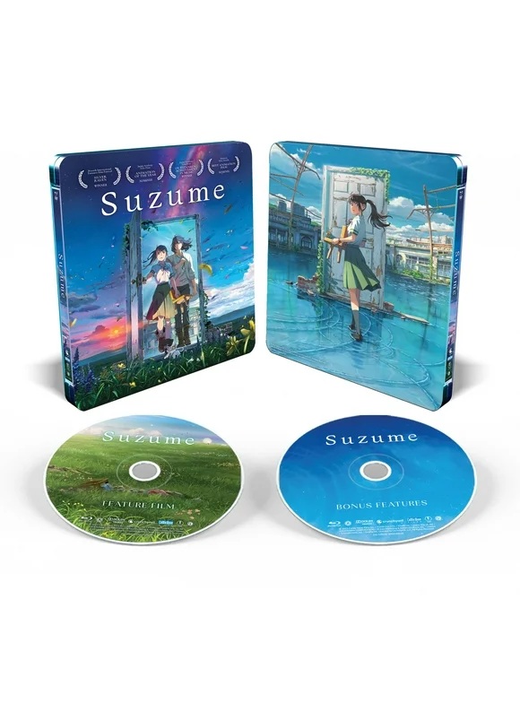 Suzume (Walmart Exclusive) (Steelbook Blu-ray + DVD)
