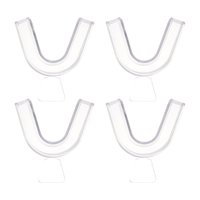 Teeth Whitening Trays Moldable Trimmable Teeth Tray Custom Fit Comfortable Guard Mouth Trays