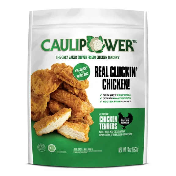 Caulipower Gluten-Free All Natural Whole White Meat Chicken Breast Tenders, Frozen, 14 oz