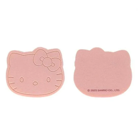 Impressions Vanity Hello Kitty 12 Pcs Makeup Sponge Set for Beauty Application Powder, Cream, Dry, and Wet Foundation Blending (Pink)