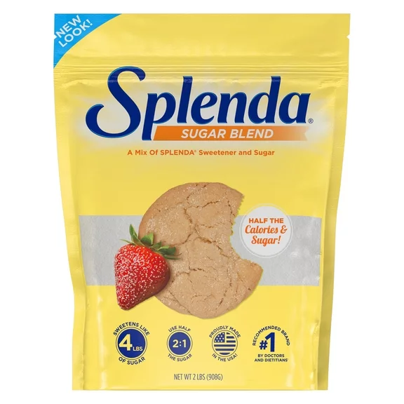 Splenda Sweetener with Sugar Baking Blend (2lb) Resealable Pouch