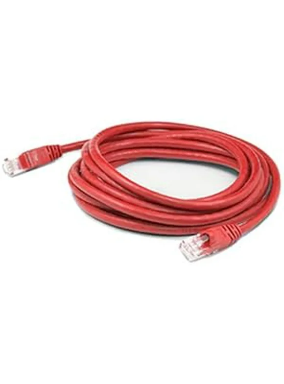 AddOn - Patch cable - RJ-45 (M) to RJ-45 (M) - 2 ft - STP - CAT 6a - snagless - red