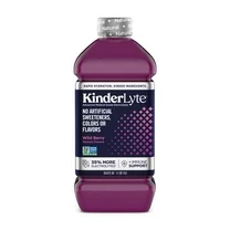 KinderLyte Advanced Hydration Ready- to- Drink Electrolyte Solution, Wild Berry, 33.8 fl oz Bottle