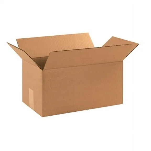 17x6x6" LONG CORRUGATED BOXES, KRAFT, SHIPPING PACKING BOXES, 25/pk