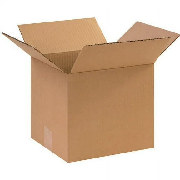 10 x 9 x 9" Corrugated Shipping Box Storage Cartons Moving Packing Box , 25/pk
