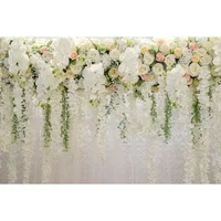 Aktudy Beautiful Flowers Background Backdrop Cloth Photographic Props (0.4x0.6m)
