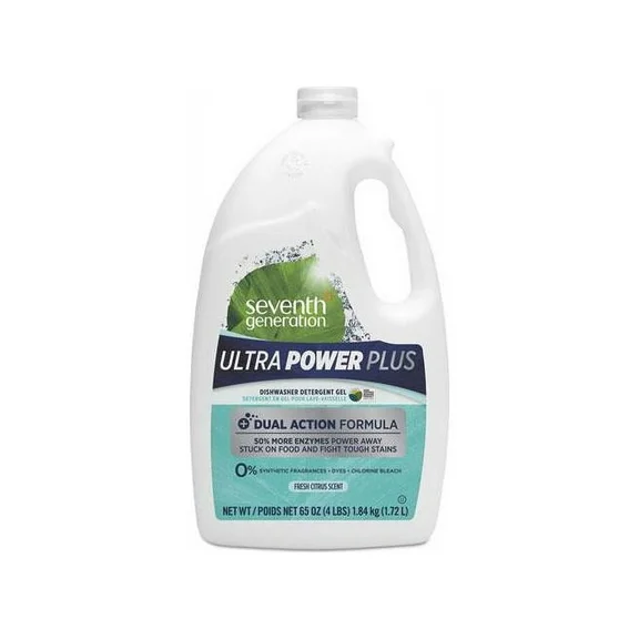 Seventh Generation Natural Automatic Dishwasher Gel Ultra Power Plus Fresh Scent