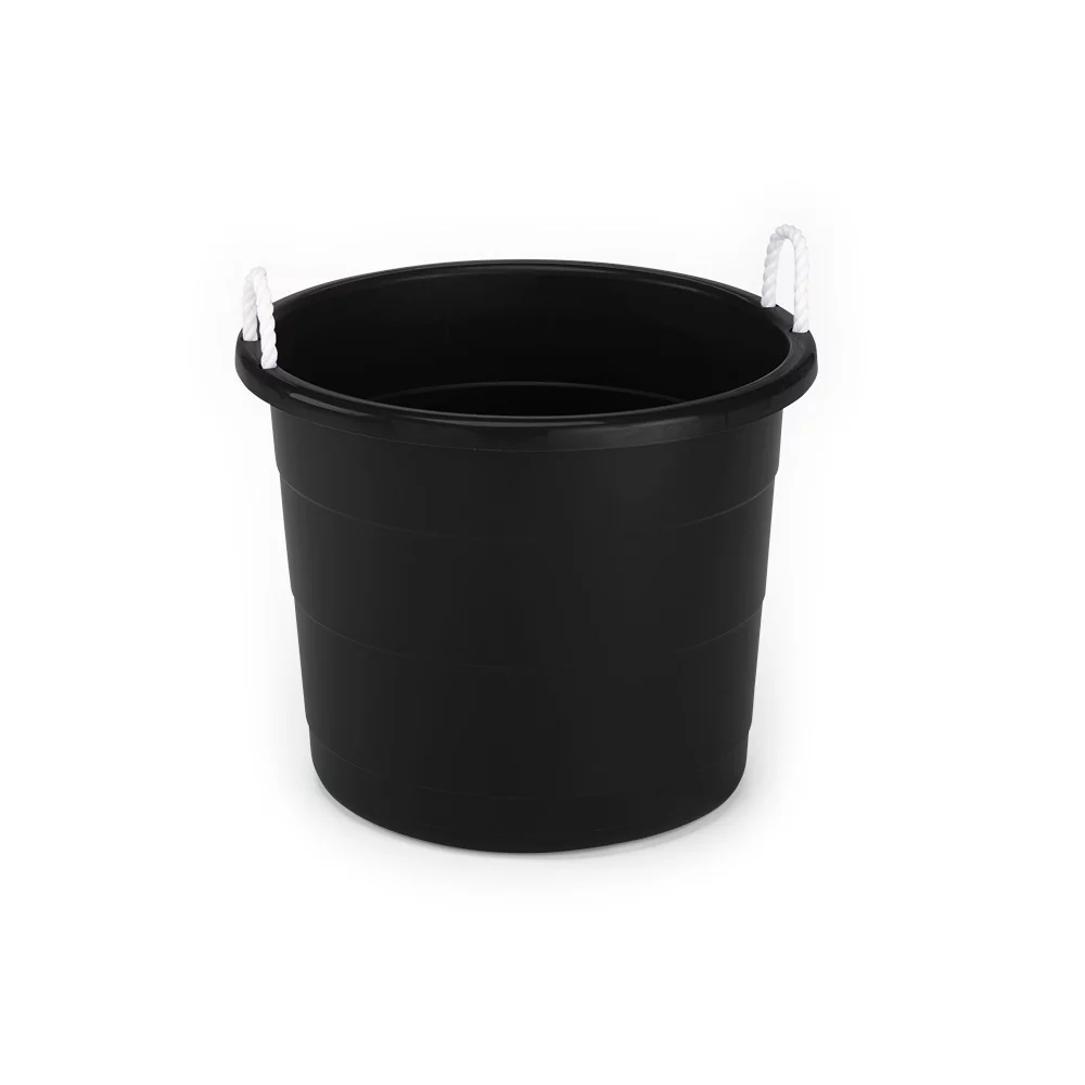 Mainstays 17-Gallon Plastic Utility Tub with Rope Handles