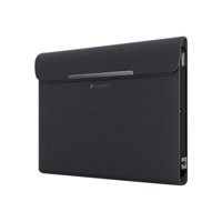 Logitech Turnaround Versatile Rotating - Protective case - polyurethane - intense black - for Apple iPad mini; iPad mini 2