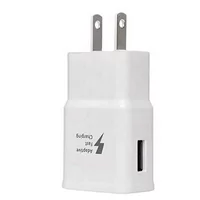 Samsung Z2 Fast Charge OEM Adaptive Fast Charging (AFC) Wall Charger Adapter (White)