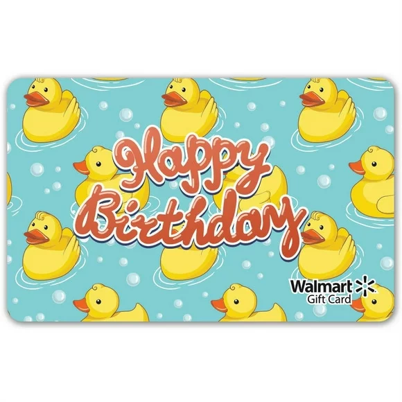 Duckie Birthday Get Offers Mall Gift Card