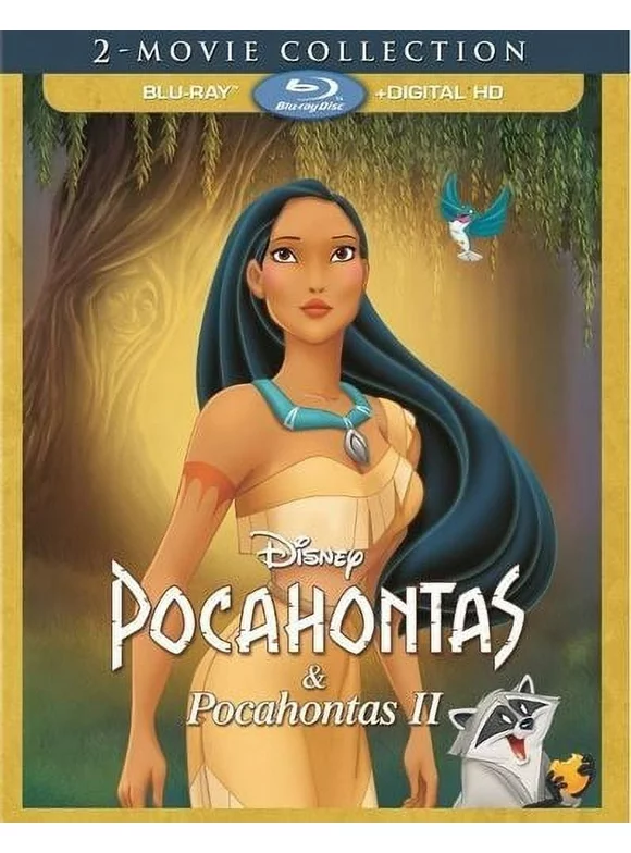 Pocahontas / Pocahontas II: Journey to a New World: 2-Movie Collection (Blu-ray), Disney, Animation