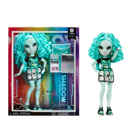 Rainbow High Shadow High Berrie Blue Fashion Doll, Collectible Outfit & 10  Play Accessories Kids Gift 4-12