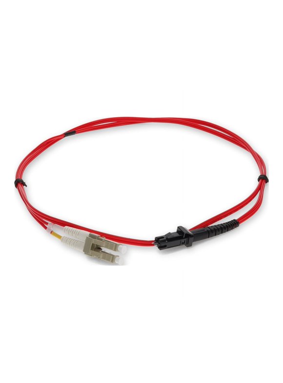 AddOn - Patch cable - LC/PC multi-mode (M) to MT-RJ/PC multi-mode (M) - 1 m - fiber optic - duplex - 62.5 / 125 micron - OM1 - riser - red