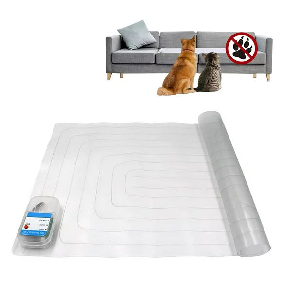 Pet Safe Shock Mat Indoor Training Pad for Dogs and Cats Electric Repellent Mat for Cats Dogs Off Furniture Counter