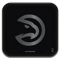 Atlanta Hawks Fast Charging Glass Wireless Charge Pad - Black