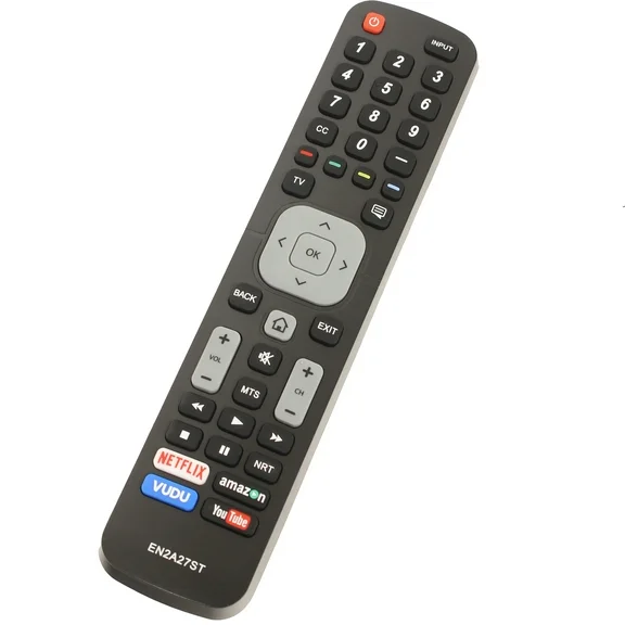 Mimotron Generic Sharp EN2A27ST Smart TV Remote Control by Mimotron LC-32P5000U / LC-40P5000U / LC-43P5000U / LC-50P5000U / LC-55P5000U / LC-60P6000U