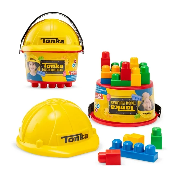 Tonka - Tough Builders Hard Hat & Bucket Playset