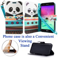 for 5.3" LG K20 K20 + PLUS K20 V LV5 Case Phone Case Designed Wallet Grip Textured Kick stand Hybrid Pouch Pocket Purse Screen Flip Cover Unicorn Cute
