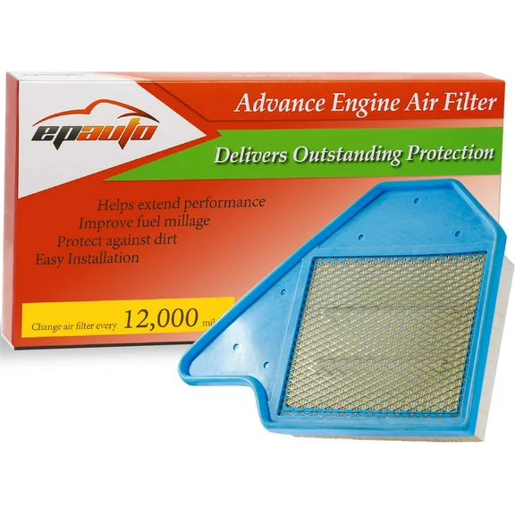 EPAuto GP050V (CA11050) Replacement Panel Air Filter Fits select: 2011-2020 DODGE GRAND CARAVAN, 2011-2016 CHRYSLER TOWN & COUNTRY