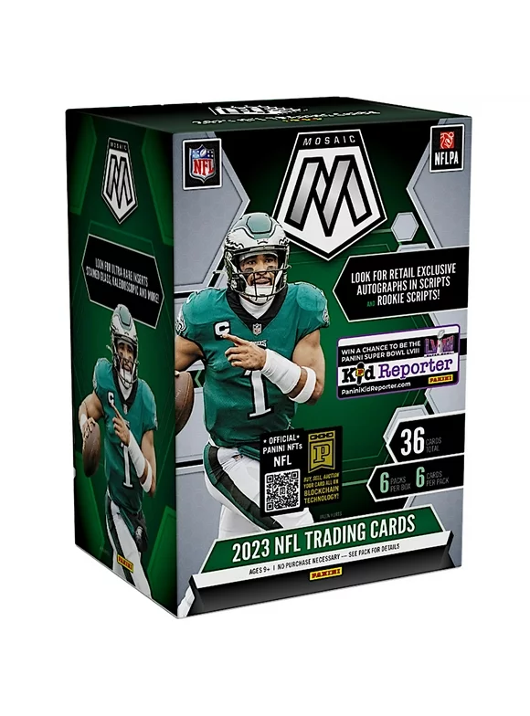 2023 Panini Mosaic NFL Football Trading Cards Blaster Box