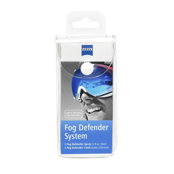 ZEISS Fog Defender System Spray Kit for Eyeglasses, Includes Fog Defender Cloth, 0.5 fl oz