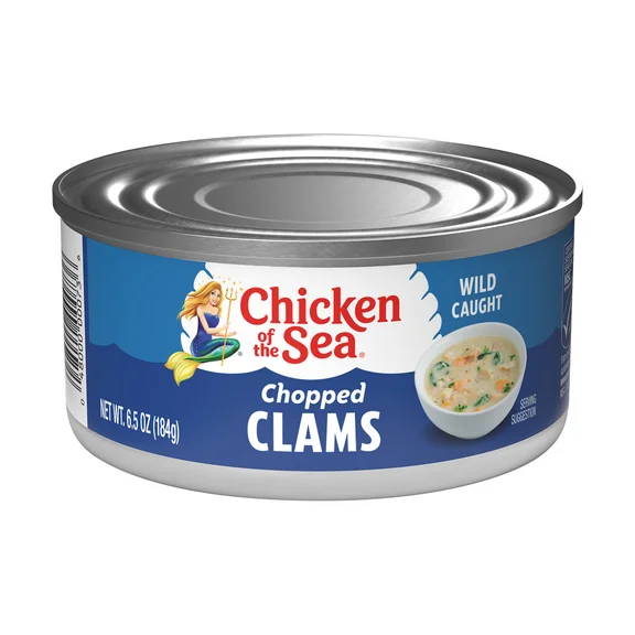 Chicken of the Sea Chopped Clams, 6.5 Oz