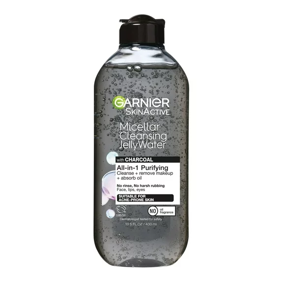Garnier SkinActive Micellar Cleansing Jelly Water All in 1 Purifying, 13.5 fl oz