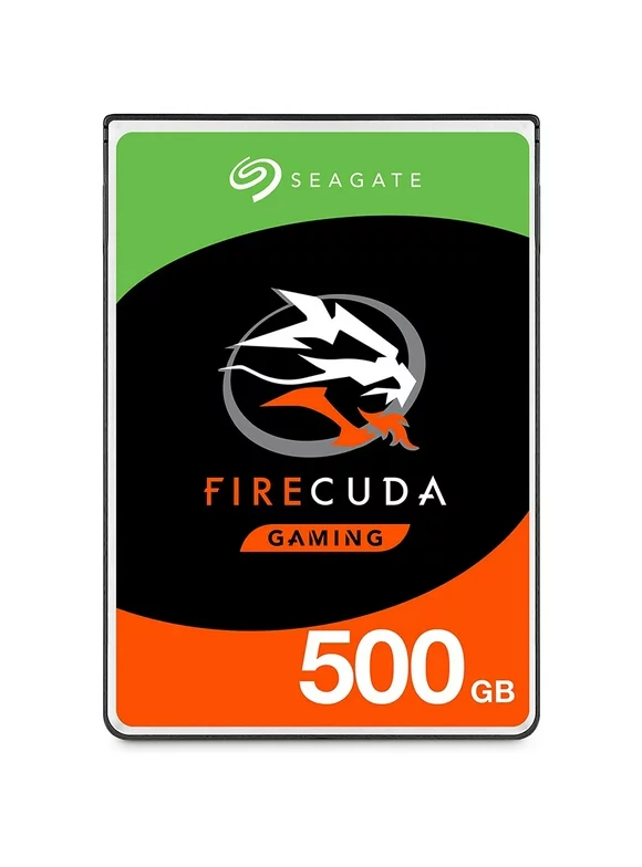 Seagate FireCuda 500GB Solid State Hybrid Drive Performance SSHD  2.5 Inch SATA 6Gb/s Flash Accelerated for Gaming PC Laptop (ST500LX025)