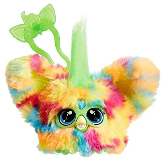 Furby Furblets Pix-Elle Gamer Mini Electronic Plush Kids Toy for Girls & Boys, Ages 6 7 8 9 10 and Up