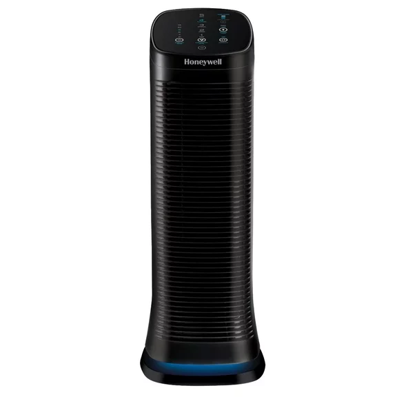 Honeywell Air Genius 5 Air Purifier with Permanent Washable Filter, Large Rooms (250 sq.ft) Black, HFD320