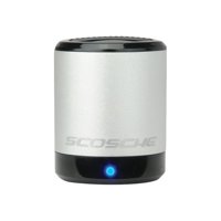 Scosche boomCAN PMSSR - Speaker - for portable use - 2.5 Watt - silver