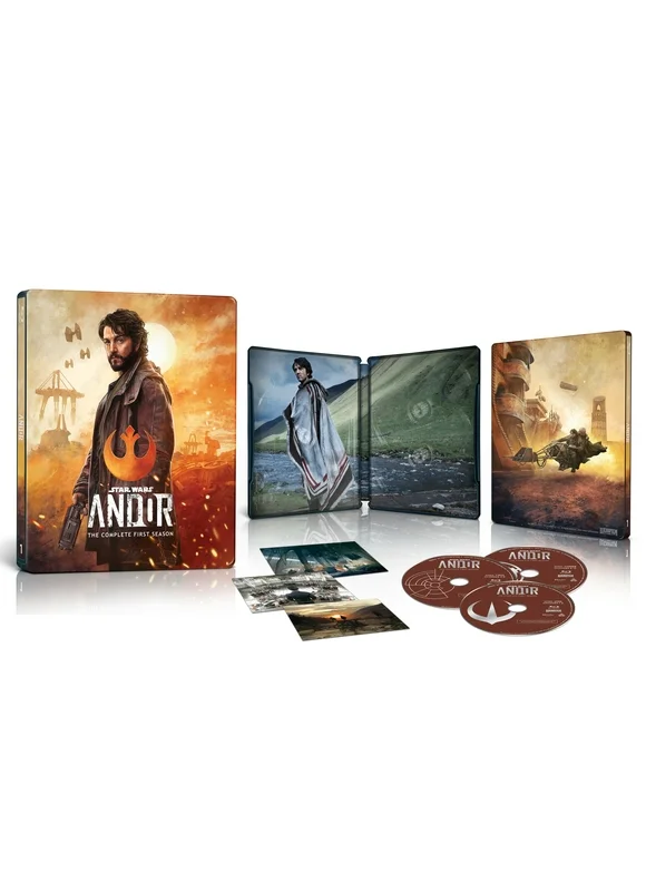 Andor: The Complete First Season (Blu-ray) (Steelbook) Disney Action & Adventure, Sci-Fi