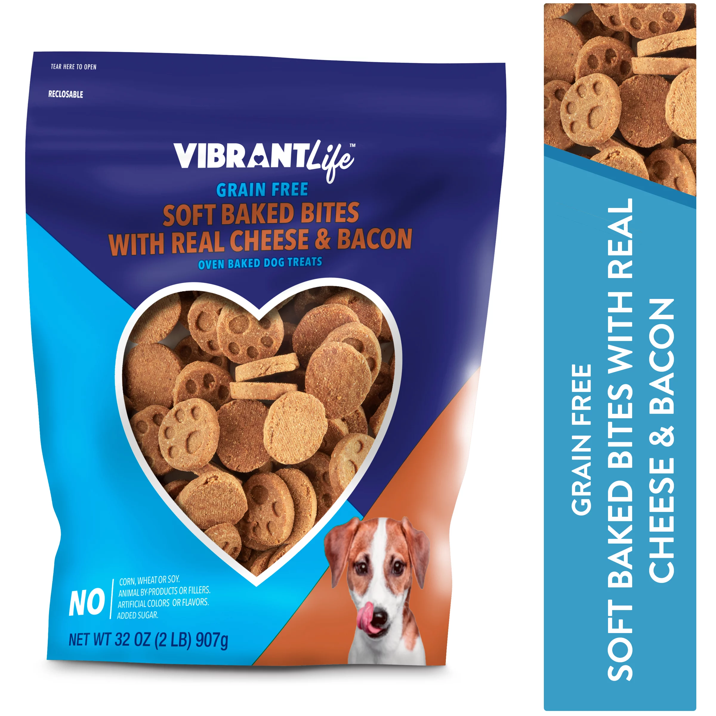 Vibrant Life Soft Baked Bites with Real Cheese & Bacon, 32 oz