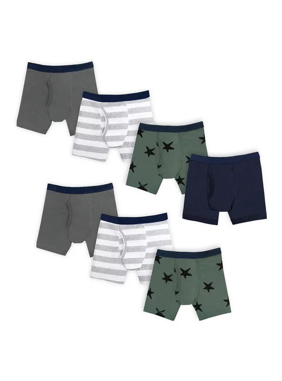 Little Star Toddler Boy 7 Pk Underwear Boxer Briefs, Size 2T-5T