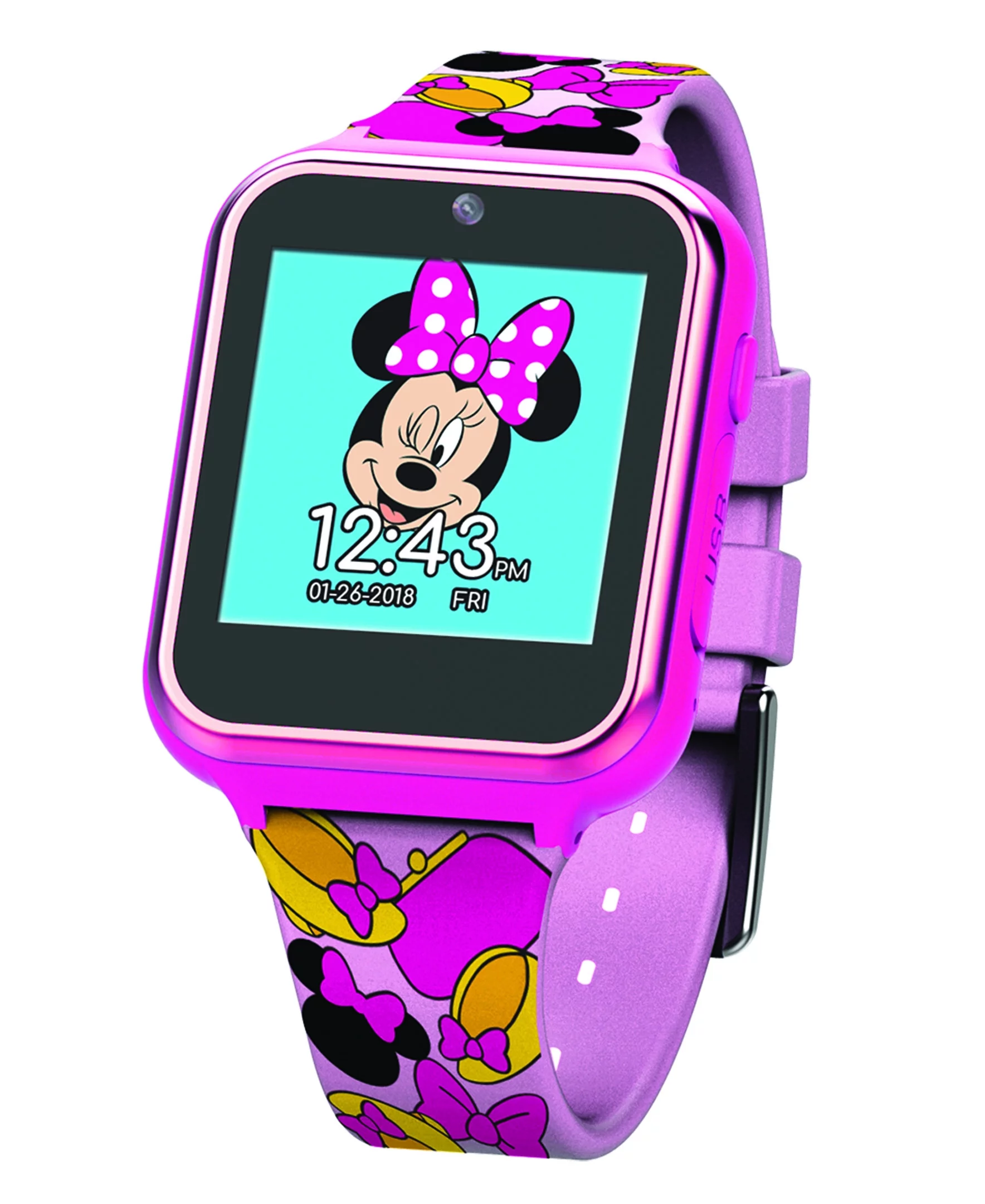 Minnie Mouse Disney iTime Interactive Kids Smart Watch 40 mm in Pink - Model No. MN4116