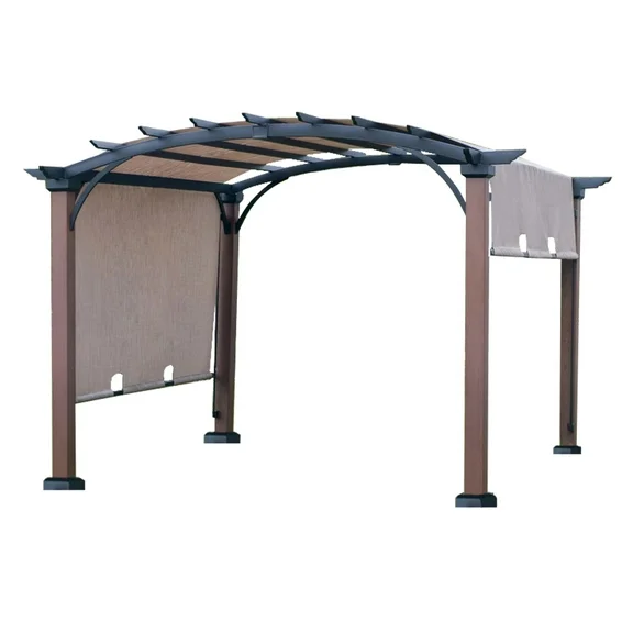 APEX GARDEN Replacement Sling Canopy for 10 ft x 10 ft Pergola (Size: 200"L x 103"W)