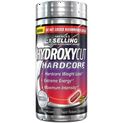 Hardcore Weight Loss and Energy Supplement, Delivers Extreme Energy & Maximum Intensity, 60ct