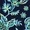 Navy/Turquoise Ornate Floral