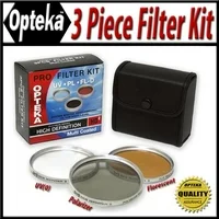 Opteka 55mm HD2 Professional Filter Kit (UV, PL, FLD)
