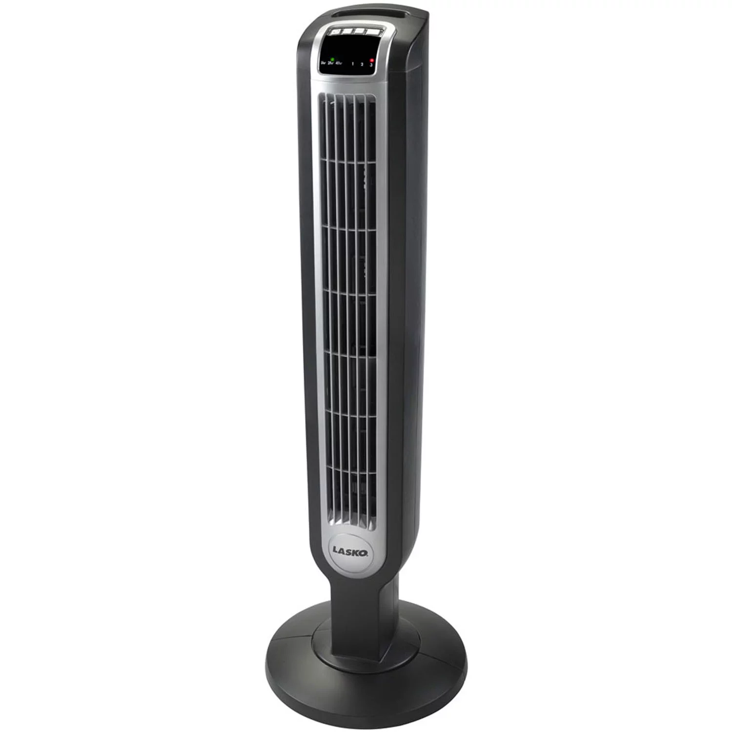 Lasko 36" 3-Speed Oscillating Tower Fan with Remote Control and Timer, Model 2511, Black