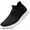Black sock shoes