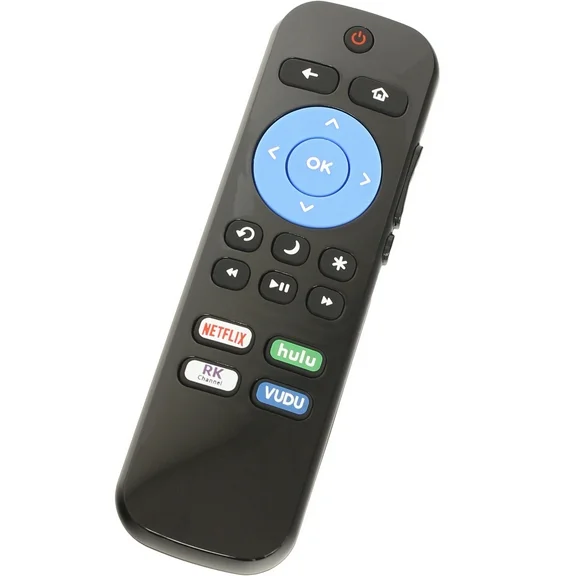 Generic RC-ALIR TV Remote Control w/ Netflix Vudu Hulu RK Channels Shortcuts for ONN Smart TVs