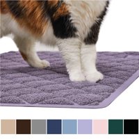 Gorilla Grip Original Premium Durable Cat Litter Mat, XL Jumbo, No Phthalate, Water Resistant, Traps Litter from Box and Cats, Scatter Control, Mats Soft on Kitty Paws, Easy Clean Mats Corner (32" x
