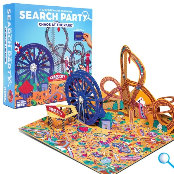 Search Party: Chaos at the Park — a Hands-on Mystery Search and Find Game for Kids and Families by What Do you Meme