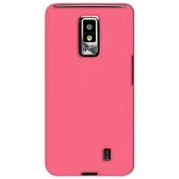 Amzer Silicone Jelly Skin Case Cover for LG Spectrum VS920 - Retail Packaging - Baby Pink