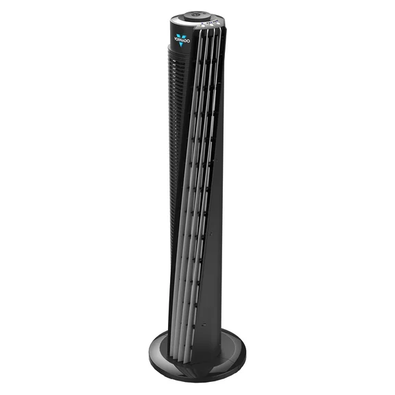 Vornado 173 Whole Room Tower Fan with Remote, 37" Tall, Black (New)