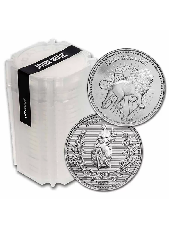 John Wick 1 oz Silver Continental Coin - Tube of 20 - Get Offers Mall